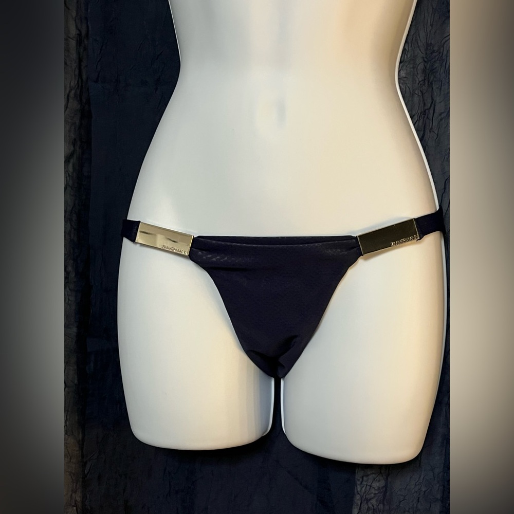 Zimmermann Women’s Navy Blue Bikini Bottoms Size 2 NWOT